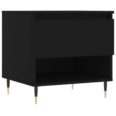 Produktbild von vidaXL Couchtisch Schwarz 50x46x50 cm Holzwerkstoff