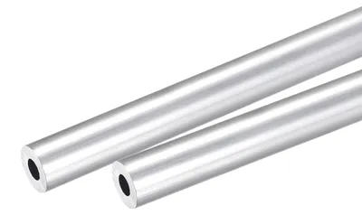 Aluminium Rundrohr 11x5 mm, 250 mm, 2 Stück