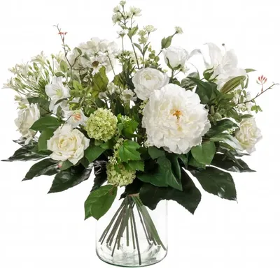 Produktbild von Künstlicher Blumenstrauß XL Kunstblumen Kunstpflanze Viele Farben
