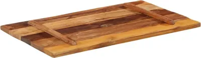 Immagine prodotto di Piano tavolo vidaXL rettangolare 60x100 cm, 25-27 mm, legno massello di recupero