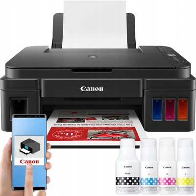 Produktbild von Canon Pixma G3410 3-in-1-Drucker Megatank Wi-Fi Drucken Scannen Kopieren Sparen