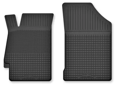 Image de Tapis avant en caoutchouc pour Toyota RAV4 III 2006-2013 (SUV) – 2 pièces, noirs, semi-universel, adapté