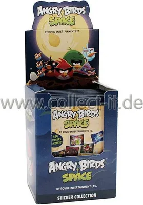 Produktbild von Angry Birds Space - Sammel-Sticker - 50 Tüten
