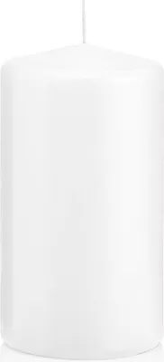 Produktbild von Stumpenkerzen Weiß 130 x Ø 68 mm, 12 Stück