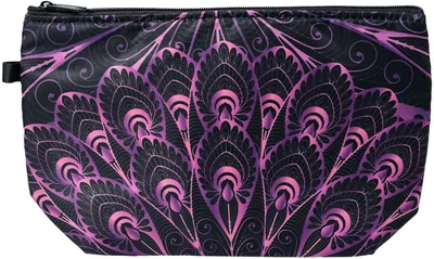 Obrázek produktu pro Cestovní tašky Juleeze černá a lila 22x13x18 cm