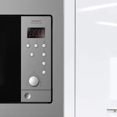 Obrázek produktu pro CECOTEC 01391 - Vestavná mikrovlnná trouba Grandheat 2500 Built-In Steel Black