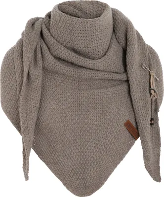 Produktbild von Knit Factory Coco Dreiecksschal - Marron - 190x85 cm