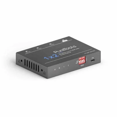 Produktbild von OneAV 1x2 4K 18Gbps HDMI Splitter mit Scaler