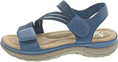 Produktbild von Rieker Damen Sandalen Sandaletten Outdoorsandalen V8873, Größe:39 EU, Farbe:Blau