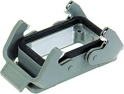 Produktbild von HARTING Han 10B HvE Anbaugehäuse niedrig mit 2 Querbügeln - 1 Stück
