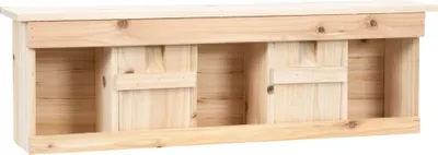 Produktbild von vidaXL Spatzenhaus 5-fach 68x15x21 cm Tannenholz