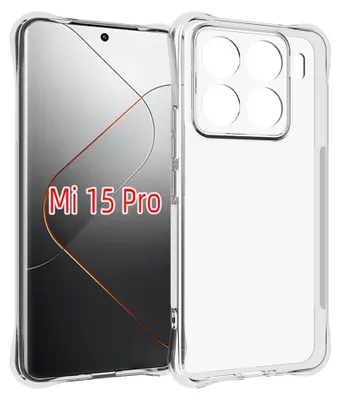 Produktbild von Mobigear Schutzhülle für Xiaomi 15 Pro – Transparente, flexible TPU-Hülle