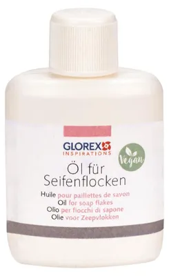 Produktbild von Vegan Öl 50 ml für Seifenflocken, macht sie geschmeidiger und plastischer
