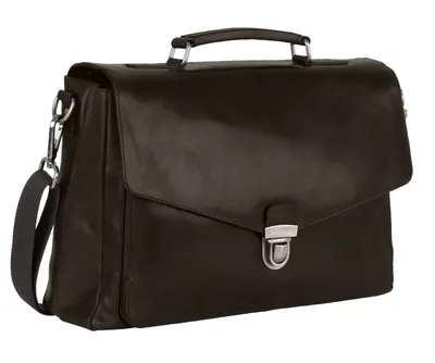 Produktbild von LEONHARD HEYDEN Aktentasche Laptoptasche mit Laptopfach Roma Briefbag 2 Compartments Black schwarz