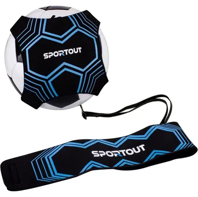 Produktbild von Fußball Trainingszubehör Kick Trainer Verstellbar Blau für Kinder und Erwachsene