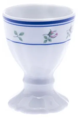 Produktbild von Rose, kalíšek na vejce, porcelán, červené růžičky, Thun, 6,5 cm