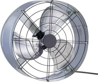 Obrázek produktu pro Ventilátor Zollerventilator, 15 palců, 1300 CFM, s regulací teploty a mřížkou, tichý ventilátor vhodný do sklepů, garáží a obchodů