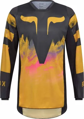 Produktbild von FOX 180 Kairos Motocross Jersey, schwarz/gelb, L