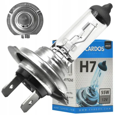 Obrázek produktu pro 2x žárovky H7 K2 autožárovky 12V 55W PX26d AH715