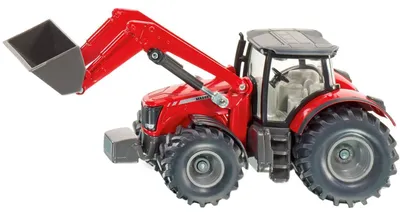 Zdjęcie produktu dla Siku traktor MASSEY-FERGUSON zabawkowy traktor czerwony ; 1985