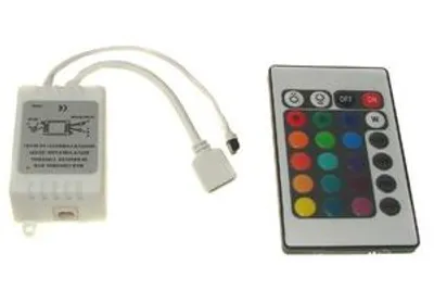 Obrázek produktu pro Ovladač LED IR 24 tlačítek 6A