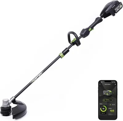 Produktbild von SUNTEK Elektrischer Grastrimmer, 40V 38 cm Brushless Grastrimmer Akku mit 4.0Ah Akku und Schnellladegerät, 2-Geschwindigkeitsstufen