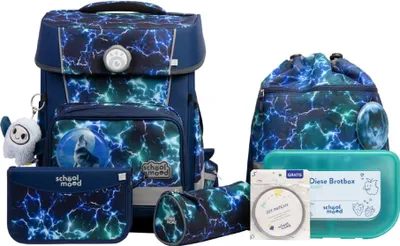 Immagine prodotto di Campione scolastico di umore Pro Felix (Lupo), 7 tlg. Schulranzenset