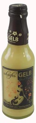 Produktbild von "scharfes GELB" Classic (Likör / 0,2 l / 15 % vol.)