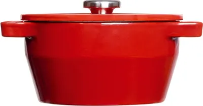 Produktbild von PYREX Slow Cook Bratentopf rund, mit Deckel, ø: 240 mm, rot
