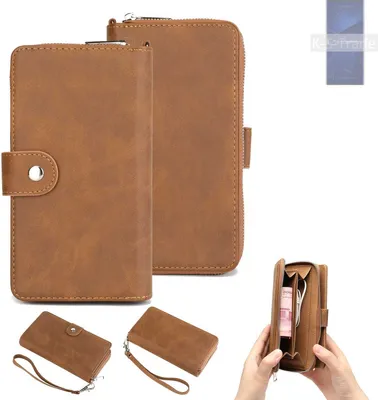 Produktbild von K-S-Trade Handyhülle Schutzhülle kompatibel mit ZTE Axon 41 Ultra 5G Extreme Edition & Portemonnee Tasche Handytasche Case Etui Geldbörse Wallet