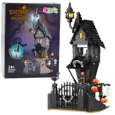 Zdjęcie produktu dla Klocki Konstrukcyjne Dom Strachu Halloween Wieża 581 El.