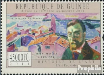 Produktbild von Briefmarken Guinea 2011 Mi 8853 (kompl. Ausgabe) postfrisch Fauvistische Kunst
