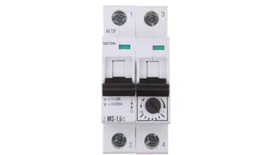 Obrázek produktu pro Spínač motoru 2P 0,55kW 1-1,6A Z-MS-1,6/2 248394
