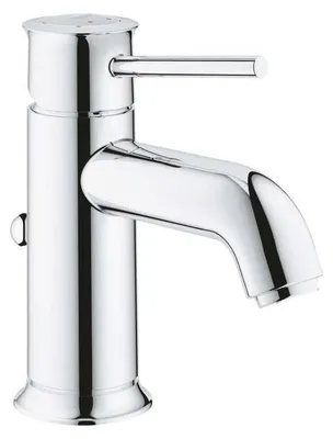 Einhebel-Waschtischmischer, Chrom, 1-Loch, Ablaufgarnitur 1 1/4"