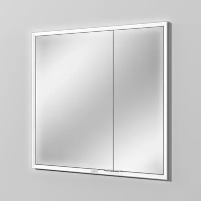 Zdjęcie produktu dla Szafka łazienkowa Sanipa Reflection z lustrem, szerokość 80 cm, 2 drzwi