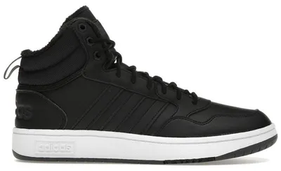 Produktbild von adidas Hoops 3.0 Mid Classic Fur Lining Winterized Core Black Cloud White - EU 43 1/3