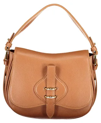 Produktbild von Elegante Damenhandtasche Braun - Vielseitig mit Kontrastdetails & Fächern