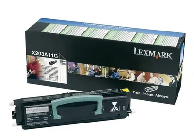 Image de Lexmark X203A11G Cartouche de toner 1 pièce(s) Original Noir