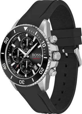 Produktbild von Herrenuhr Hugo Boss Admiral 1513912, Chronograph, Schwarz