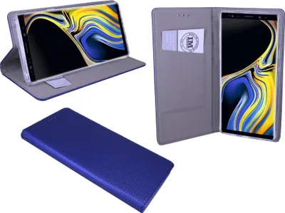 Obrázek produktu pro Samsung Galaxy Note 9 pouzdro na mobilní telefon flipové pouzdro na smartphone ochranný kryt modré barvy