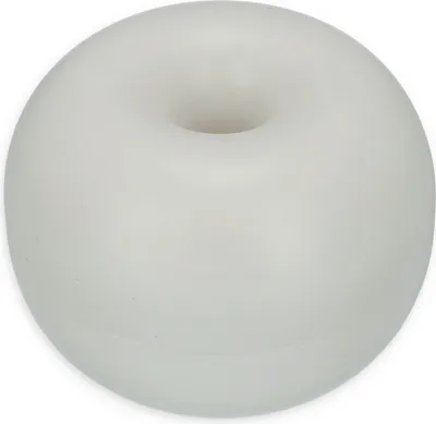 Produktbild von Boje Schwimmkörper Hostalen-Kugel Donut f. Schwimmleine Weiß Ø260 mm, Markierungsboje