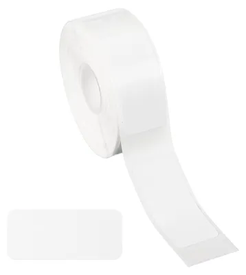 Thermoetiketten, Thermopapier, selbstklebend, 30 x 15 mm, 230 Stück, Weiß