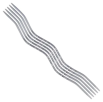 Produktbild von Strumpfstricknadeln addi CraSy Snake Lace Nadelspiel Länge 15 cm Durchmesser 3.5 mm