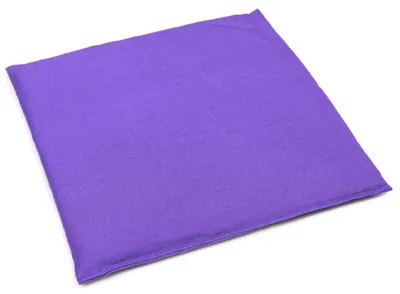 Produktbild von Rapssamenkissen 24x24cm flieder | Wärmekissen Kühlkompresse Körnerkissen
