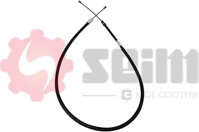 Produktbild von SEIM Handbremsseil Seilzug Feststellbremse für RENAULT CLIO II (BB0/1/2, CB0/1/2) Hinten Rechts 554679
