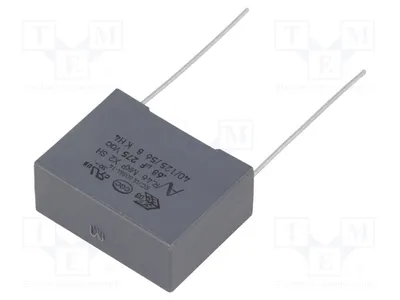 Obrázek produktu pro 5x Kondenzátor: X2 680nF 22,5mm 20% 26,5x11x20mm R46KN368040H1M, kondenzátory X2