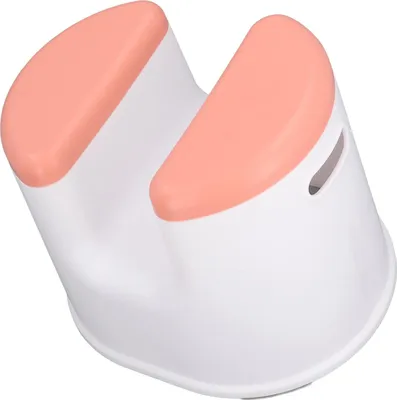 Immagine prodotto di Sgabello da doccia, in plastica addensata, portatile, sgabello da bagno antiscivolo per adulti, anziani, donne in gravidanza, Roseate