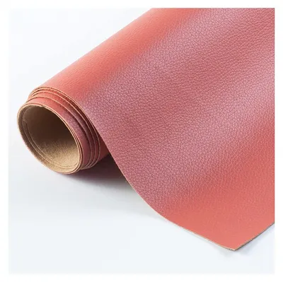 Image de Elzusha - Tissu imitation cuir pour projets créatifs, 1,37 x 1 mètre, couleur 30#