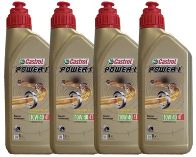 Produktbild von Castrol  Power 1 4T 10W-40 4x1 Liter