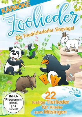 Produktbild von Zoolieder-22 lustige Tierlieder für Kinder zum M
